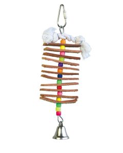 Spinning Leather Small Bird Toy