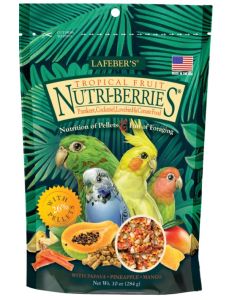Lafeber NutriBerries Tropical Fruit - Sm Parrot & Cockatiel 300g