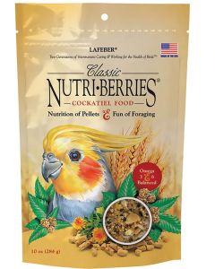 Lafeber NutriBerries Original Complete Cockatiel Food 284g